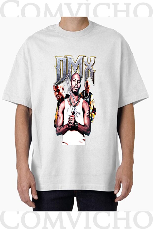 تي شيرت مطبوع بتصميم dmx v3 للجنسين