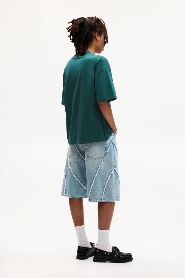 STWD işlemeli t-shirt - 4