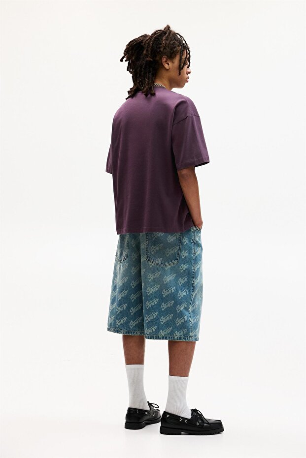 STWD işlemeli t-shirt - 4