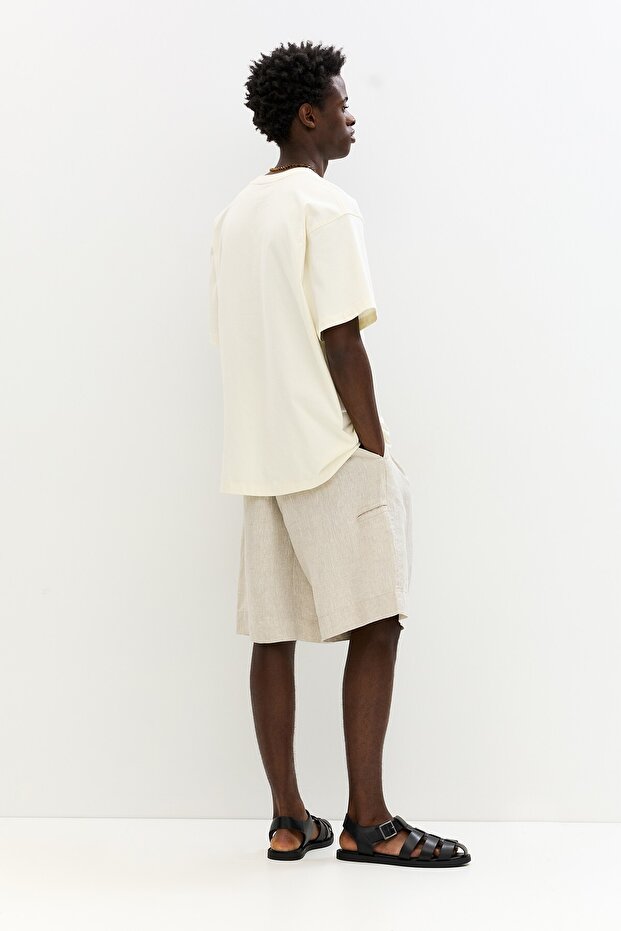 Çiçek işlemeli t-shirt - 3