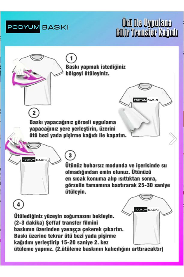 Ütü Ile Yapışan Tekstil Dtf Baskı Tişört Baskısı Nakış Set baskı - 2