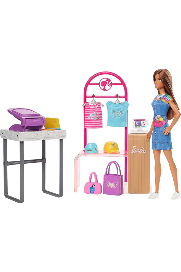 BARBIE PRINTING STORE SET - 2