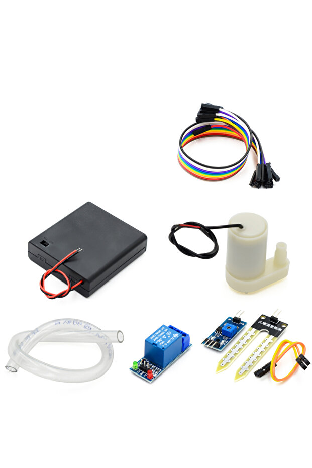 مجموعة أدوات DIY لوحدة الري التلقائي من Arduino للكشف عن رطوبة التربة وضخ المياه تلقائيًا - 6