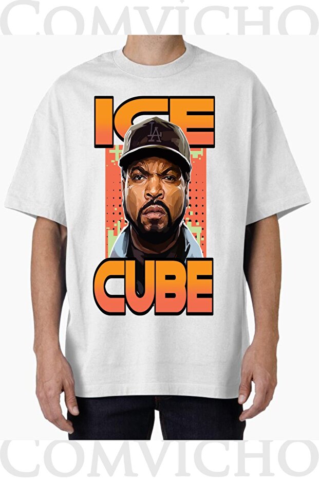 تي شيرت مطبوع بتصميم Ice Cube V6 للجنسين