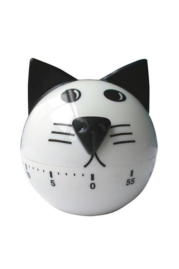 Kitchen Timer 60 Minutes Cat Shape - 3
