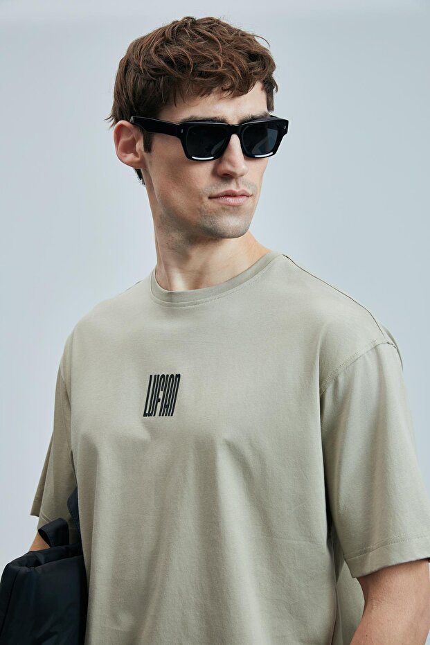 Helix Slim Fit Erkek Bej T-Shirt (111020245) - 3