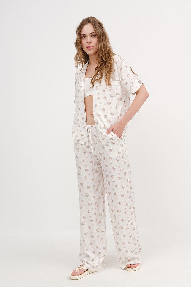 Desenli Pijama Üstü PJM17326 - 6