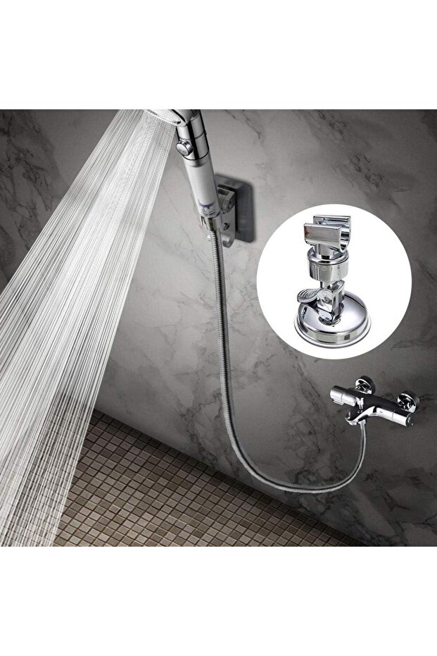 Shower holder, Silver - 5