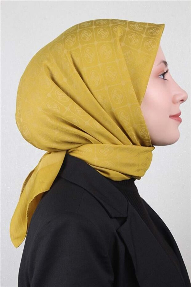 Elegans Monogram Eşarp-962 - 2