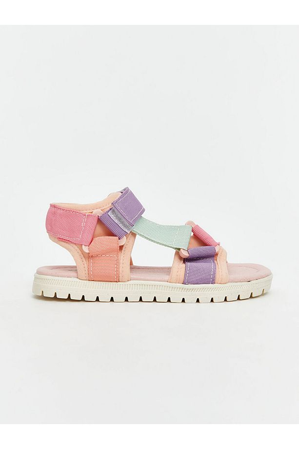 LCW STEPS Karişik Cırt Cırtlı Kız Bebek Sandalet - 2