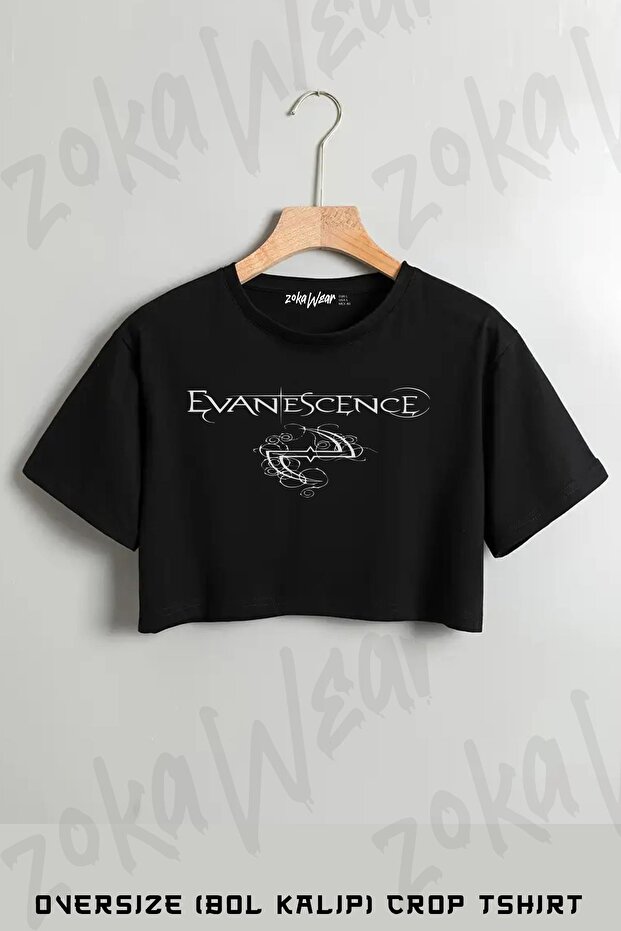 تي شيرت مطبوع كبير الحجم من Evanescent