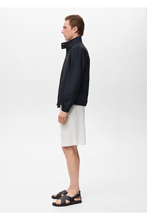 %100 pamuklu bomber ceket - 8