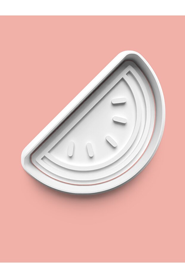قالب بسكويت شريحة البطيخ وقالب عجينة السكر