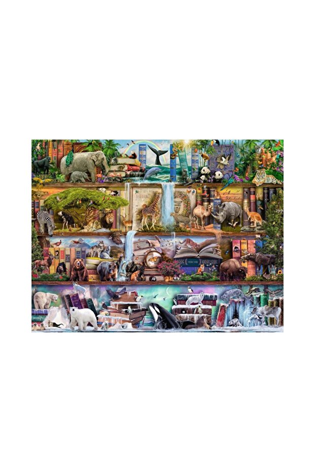 Puzzle - Animale, 2000 piese - 1
