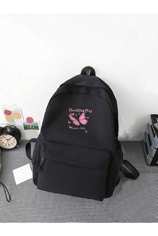 Printed Backpack - 1