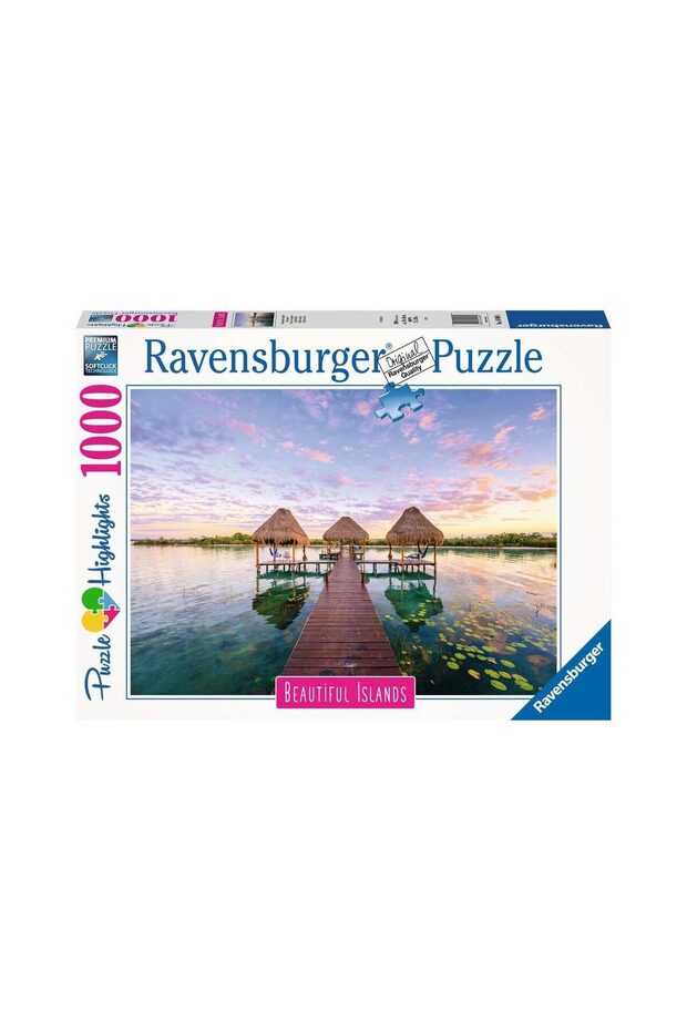 Puzzle 1000 piese - Insula Tropicala - 2