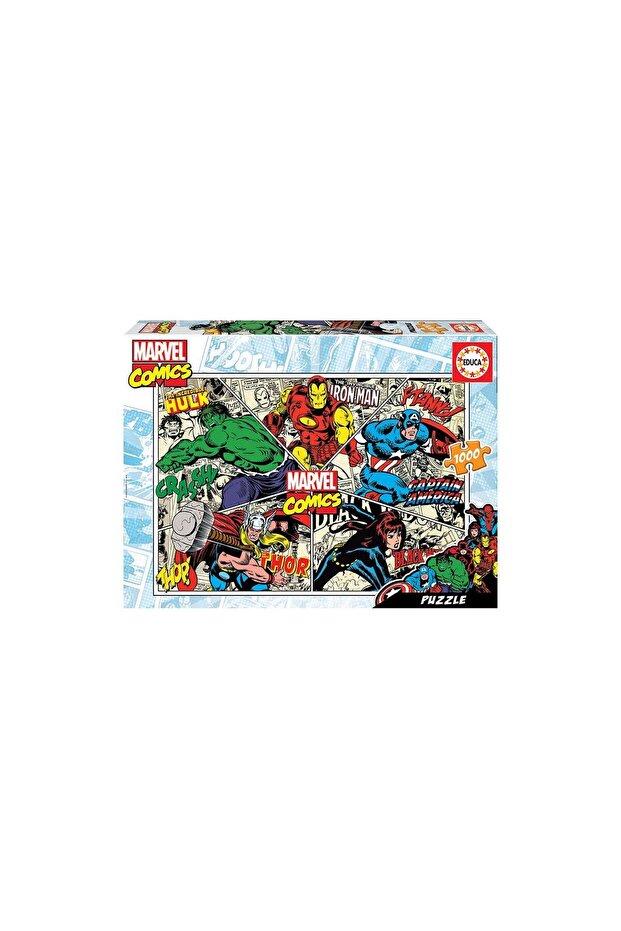 Puzzle - Marvel Comics, 1000 piese, include lipici - 2