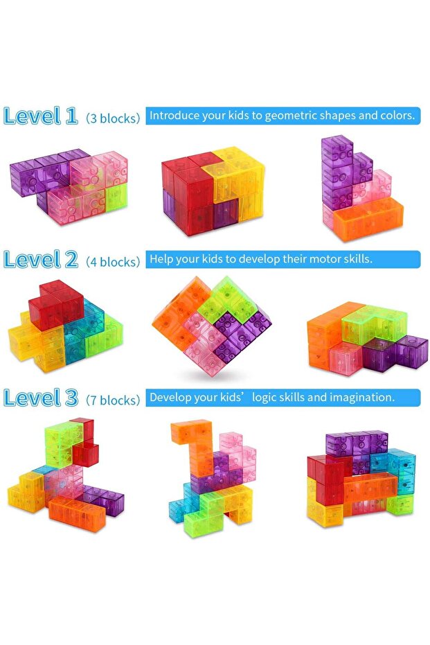 Magic magnetic cube, 3MG - 5