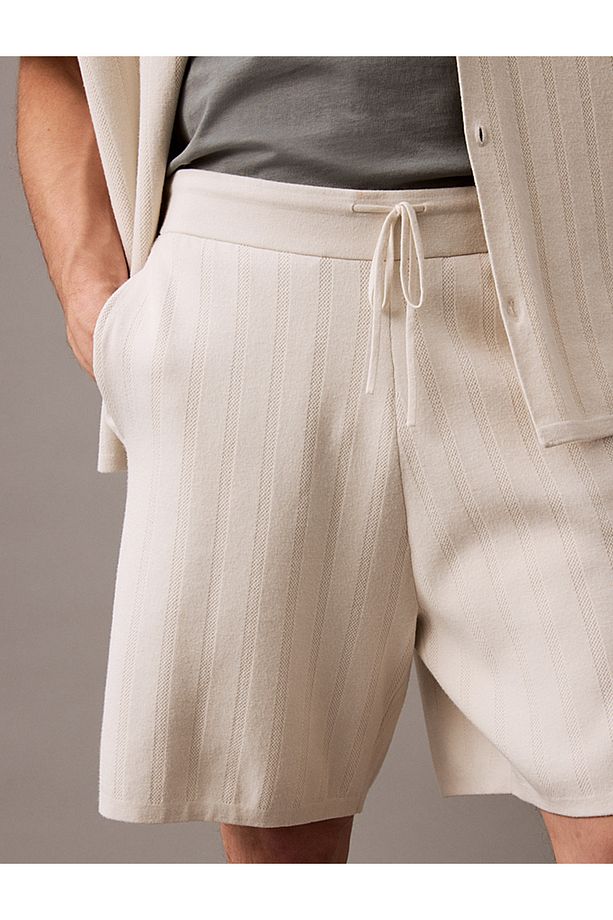Jacquard Mesh Jogging Shorts - 5