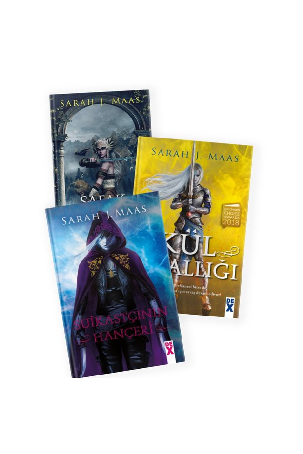 Şafak Kulesi (Hardcover) - Kül Krallığı (Hardcover) - Suikastçının Hançeri (Hardcover) Cam Şato