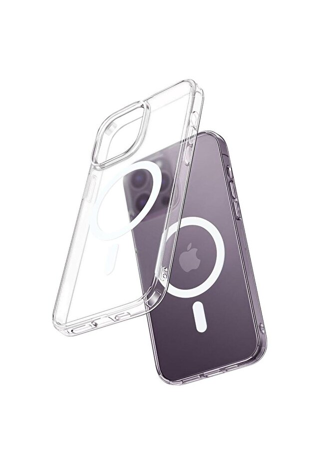Husa MagSafe iPhone 14 Pro Max Transparent - 2