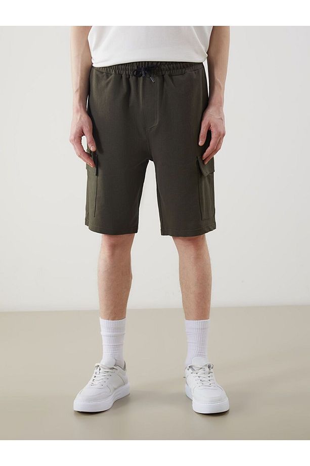XSIDE Slim Fit Erkek Kargo Şort - 2