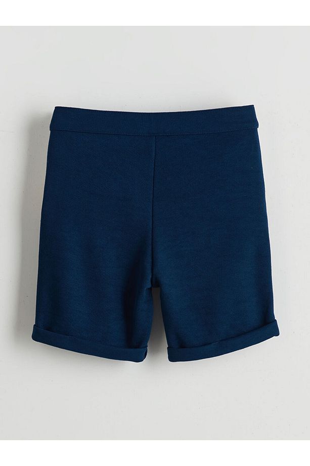 Beli Lastikli Basic Erkek Çocuk Şort - 3