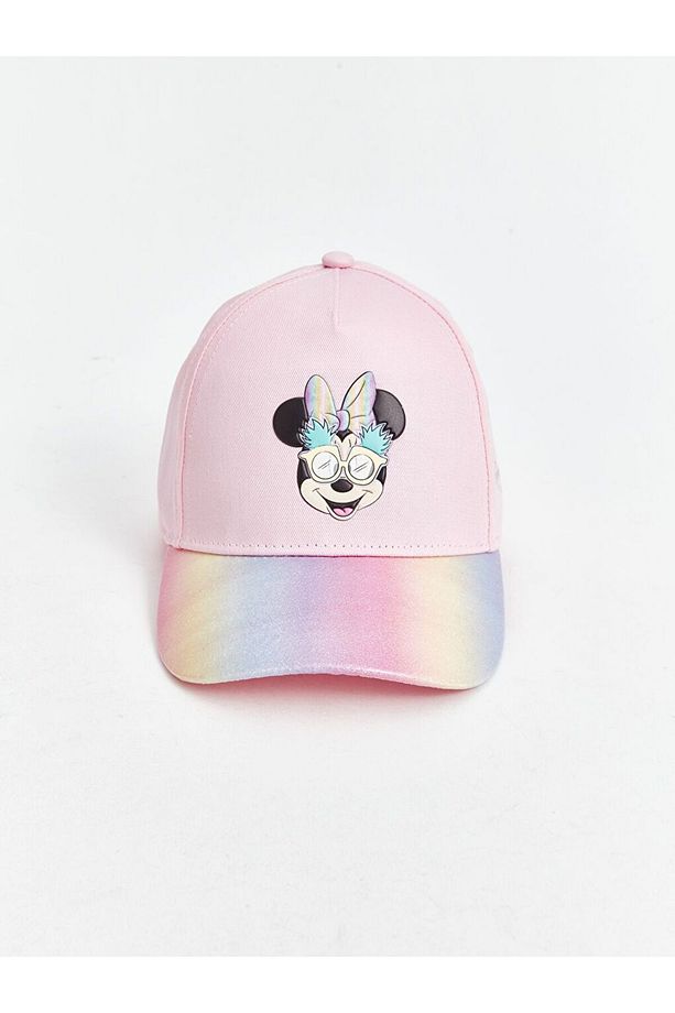 LCW ACCESSORIES Minnie Mouse Baskılı Kız Çocuk Kep Şapka - 1
