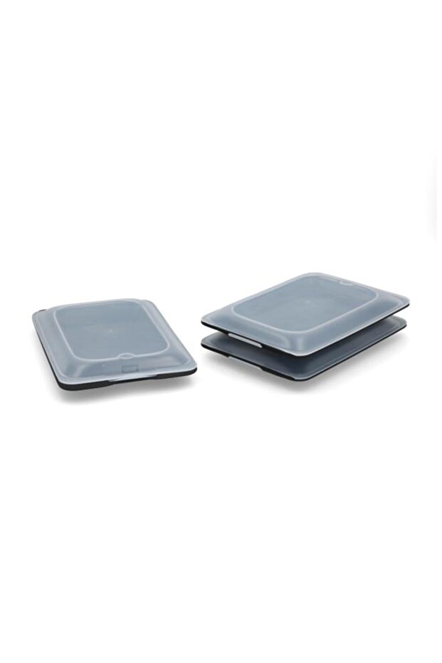TATAY 3-Piece Food Container Black