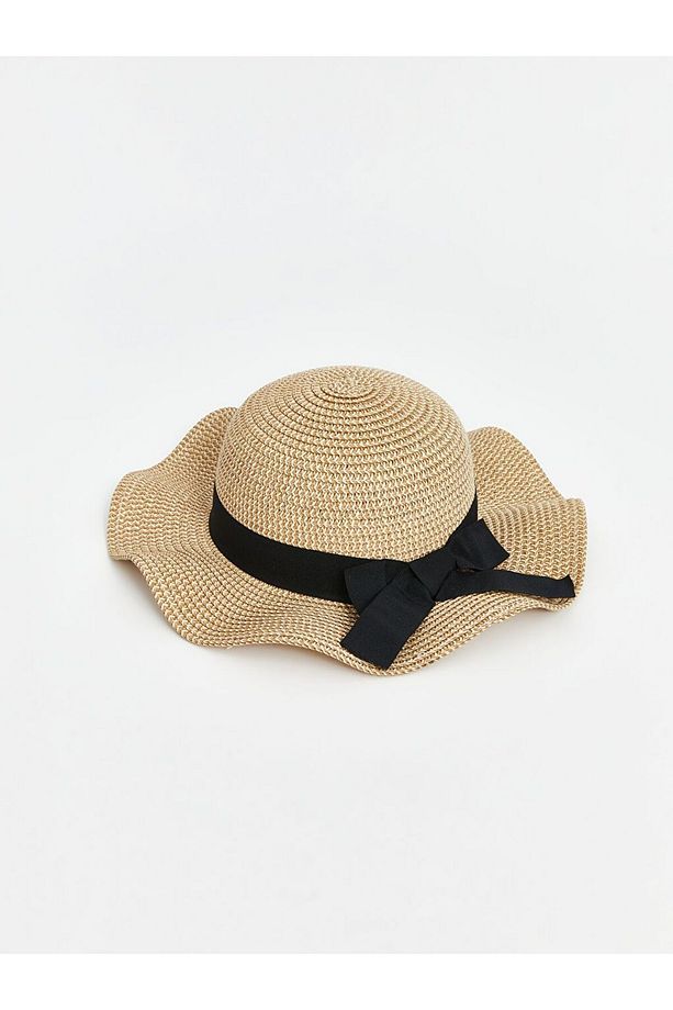LCW ACCESSORIES Kız Çocuk Hasır Şapka - 3