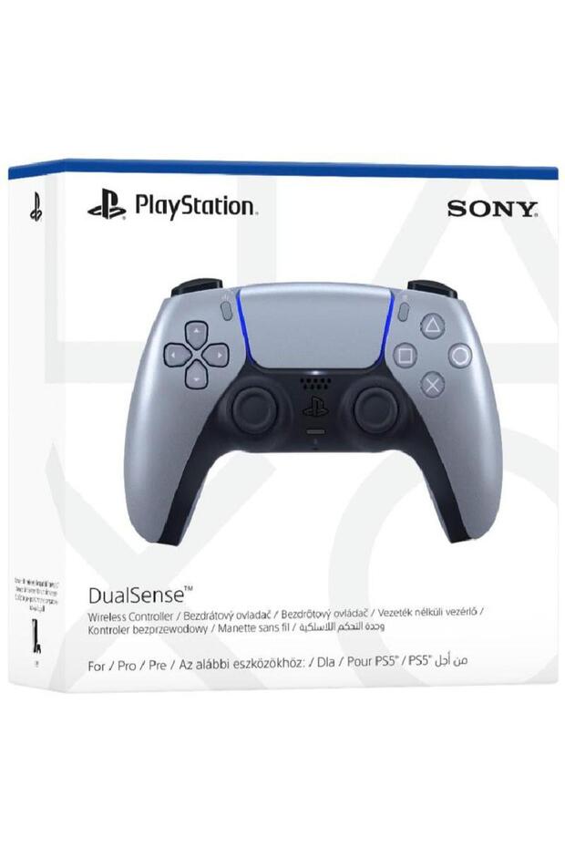 وحدة تحكم لاسلكية بلاي ستيشن ديوال سينس - فضة إسترليني - 4