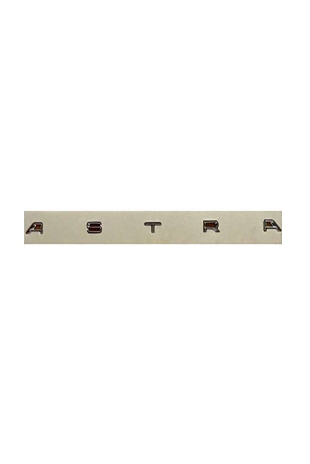 Rear Trunk Writing Chrome Color "A S t R A" Opel Astra 2024