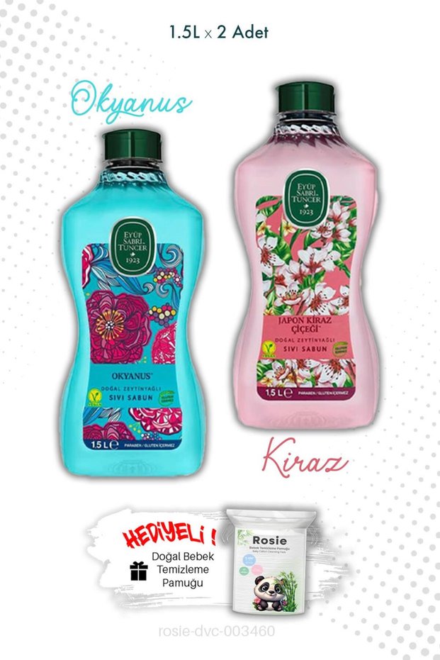 Ocean and Japanese Cherry Blossom Soap 1.5L Eyüp Sabri Tuncer and Rosie
