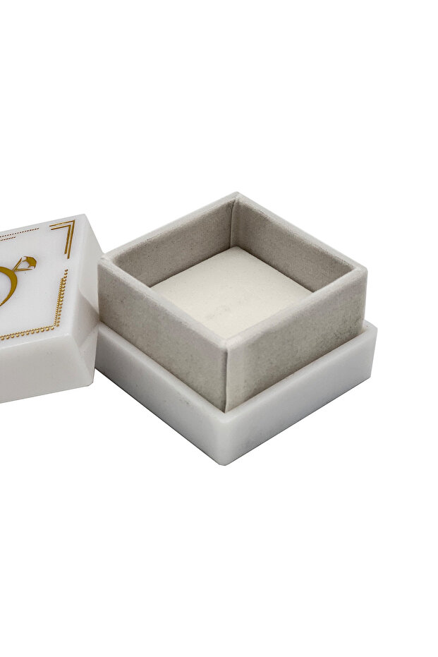 علبة خواتم منقوشة - 50 قطعة - 3