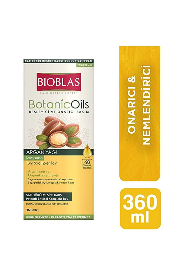 Botanic Oils Argan Yağlı Şampuan 360 ml 2 Adet - 2