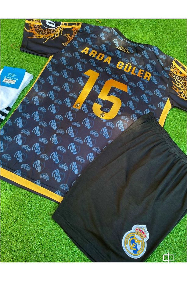 R.e.a.l M.a.d.r.i.d 2024/25 Sezonu Arda-g.üler Konsept Çocuk Forması 4'lü Set (ARMALI) - 2