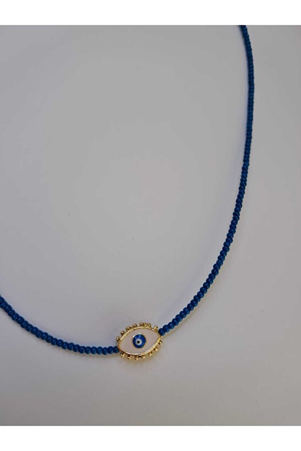 Nazar mavi boncuk kolye - 3