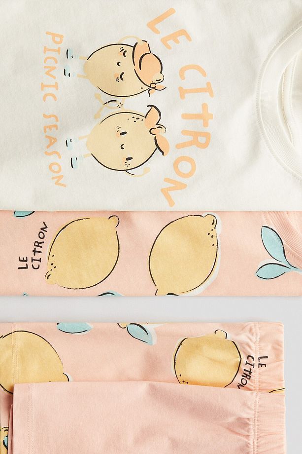 2'li Pamuklu Pijama Takımı - 2