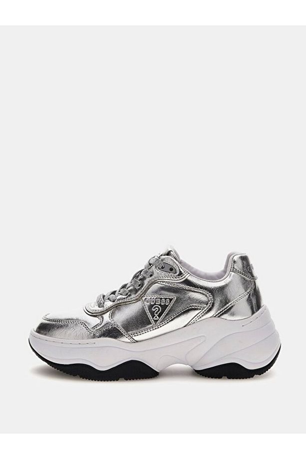 Hapyy Deri Karışımlı Kalın Tabanlı Logolu Sneaker Ayakkabı FLPHAPLEL12 AYAKKABI FLPHAP L - 4