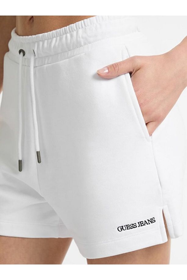 Jeans Reg Embro Kadın Relaxed Fit Şort - 5