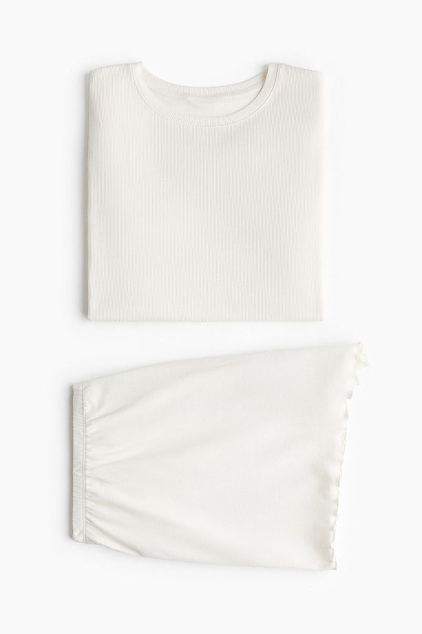 Modal Karışımlı Pijama Takımı - 4