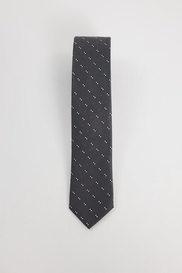 ربطة عنق رفيعة منقوشة للرجال - 3