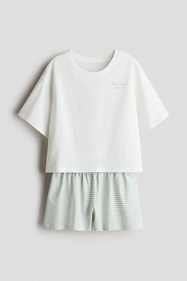 Pamuklu Pijama Takımı - 1