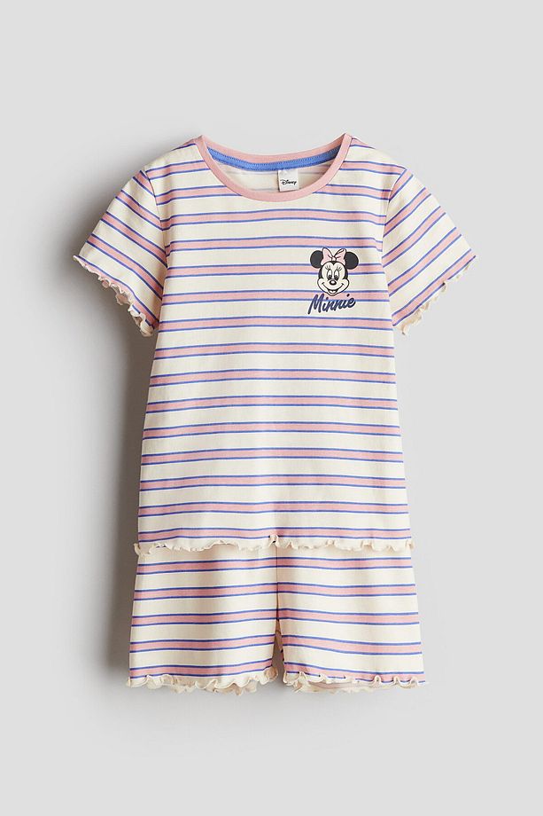 Pamuklu Jarse Pijama Takımı - 1
