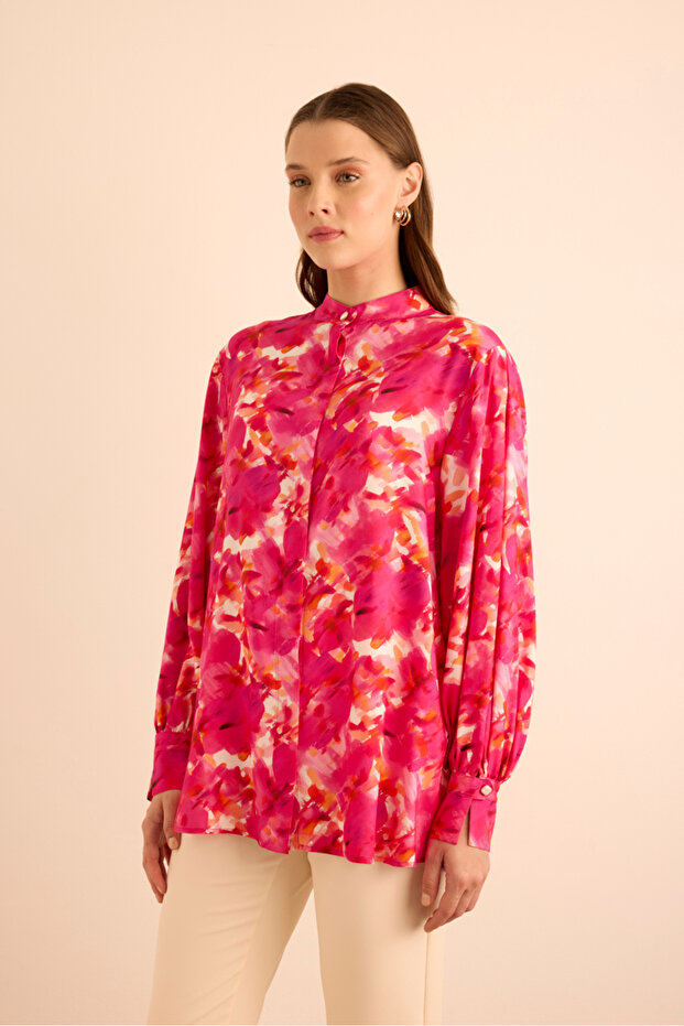 Desenli Viscon Bluz - 7