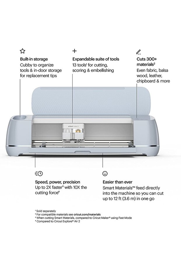 Maker 3 Smart Cutting Machine - Blue - 2