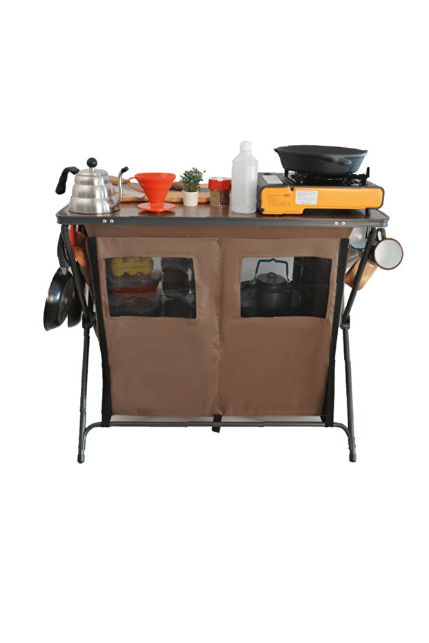 Çift Kapılı Kamp Mutfağı - 2