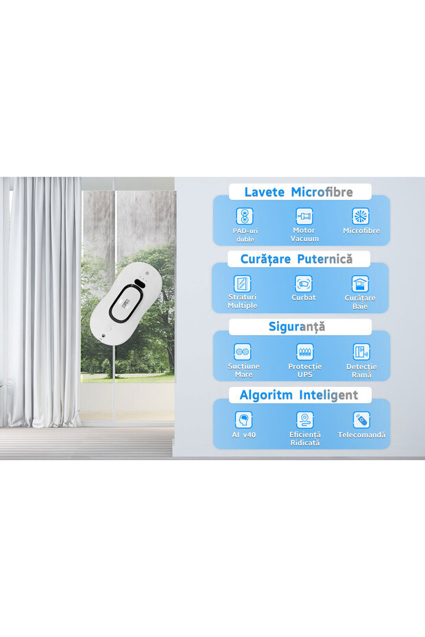 Robot autonom de curățare a geamurilor Window Robot 3 - 5