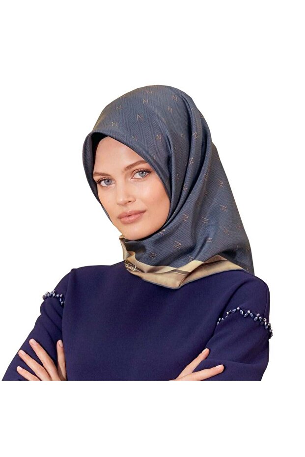 وشاح حريري من التويل 8015-61T