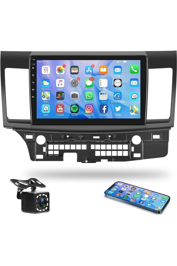 Android Car Stereo for Mitsubishi Lancer 2007-2017 2+32 Ahd Camera